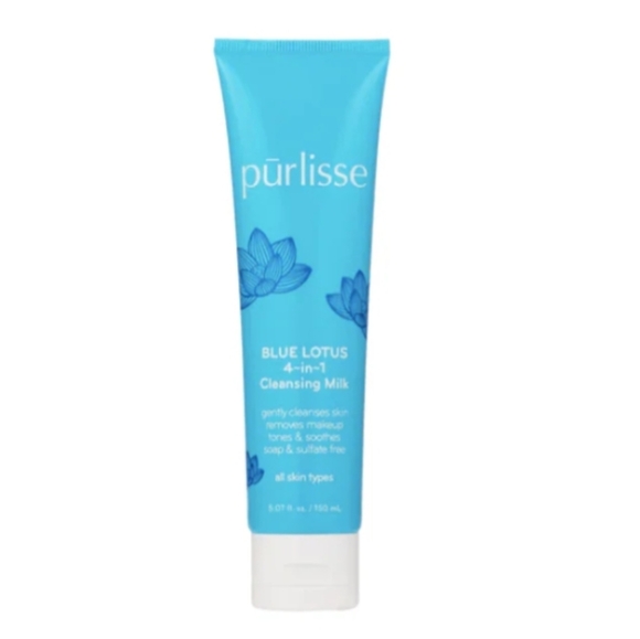 Purlisse Blue Lotus 4-in-1 Cleansing Milk - Picture 2 of 3